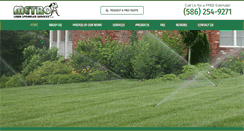 Desktop Screenshot of metrosprinklerservices.com